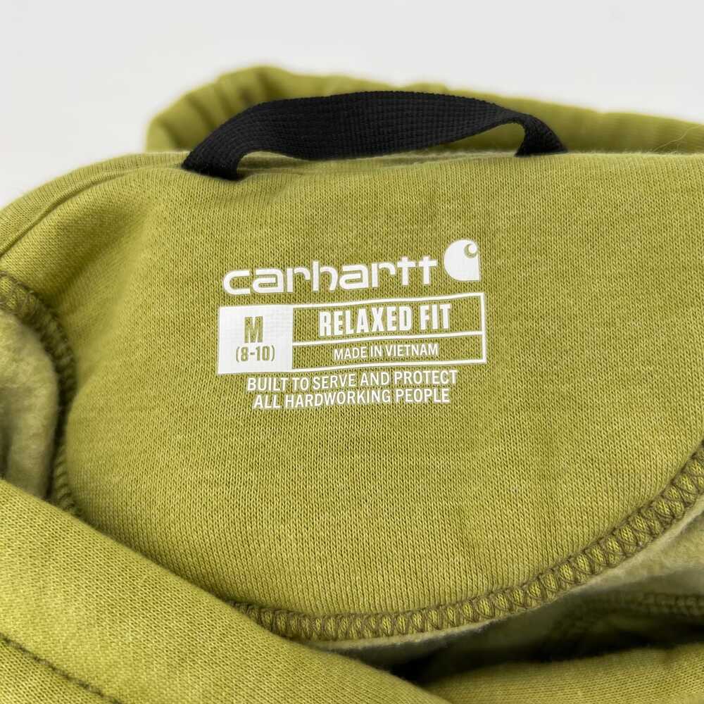 Carhartt Green Pullover Hoodie | Women's Size M - Picture 6 of 6